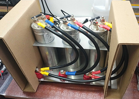 Banco de capacitores filtro armónicos